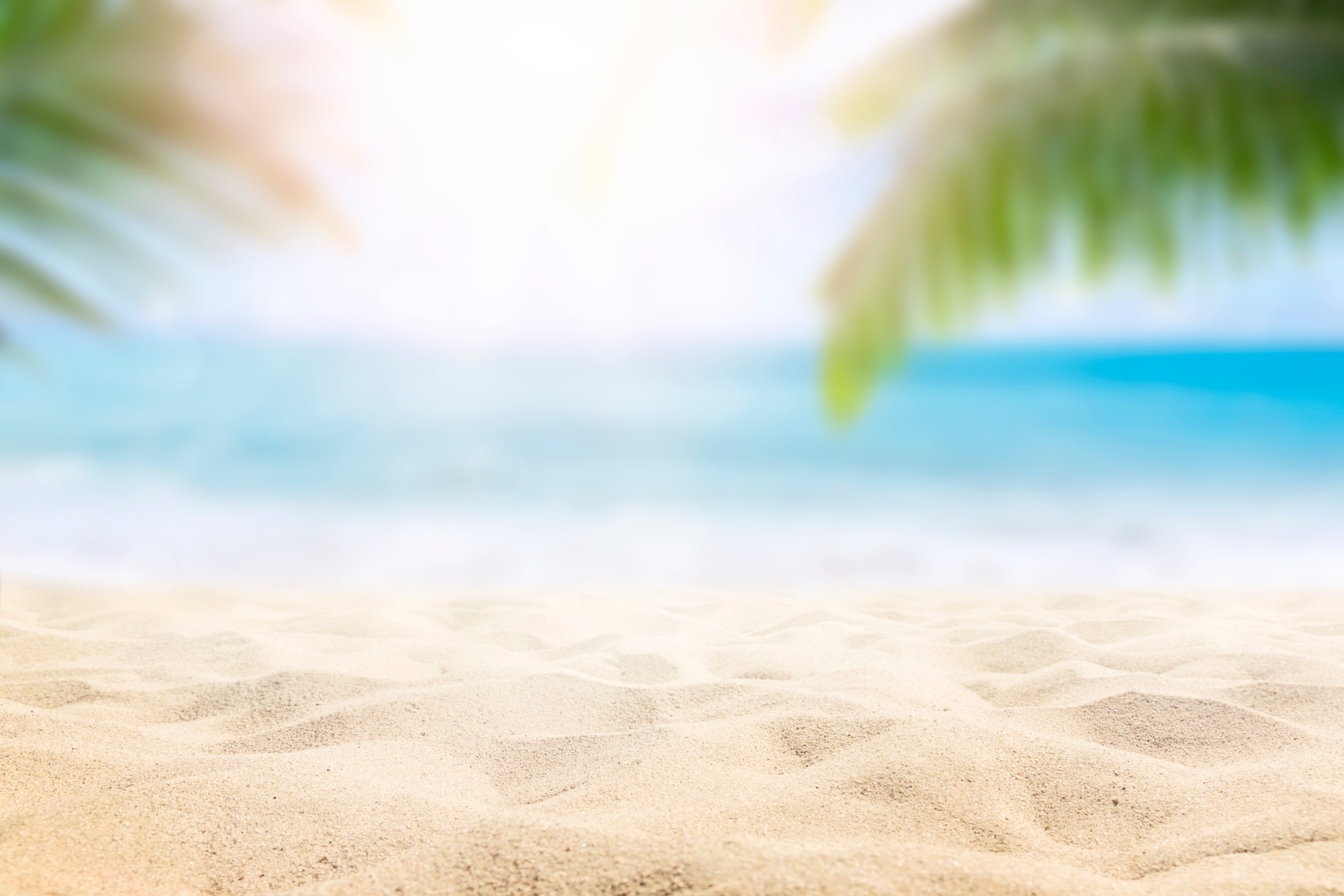 Tropical beach background